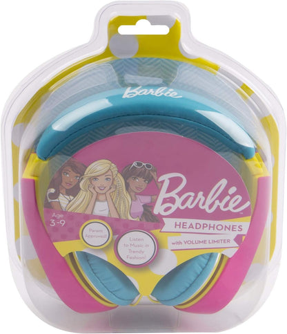 30359-TRU Batman Kid Safe over the Ear Headphone W/ Volume Limiter, Barbie Pink